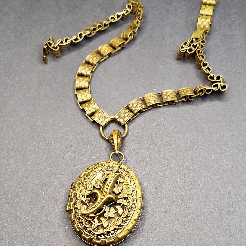 Antique Locket Necklace